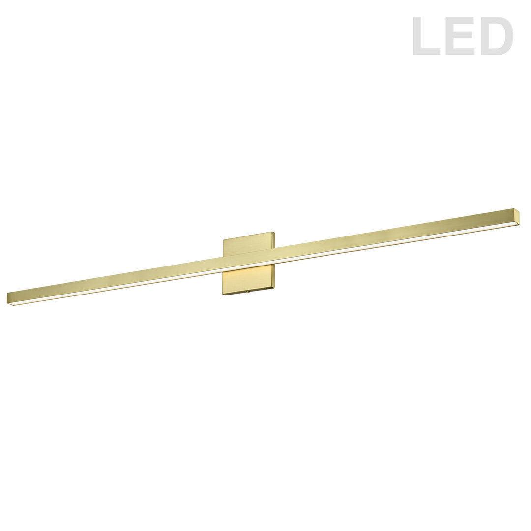 Arandel LED Vanity in Aged Brass - available from The Lighting Shoppe, trusted by Canadian homeowners