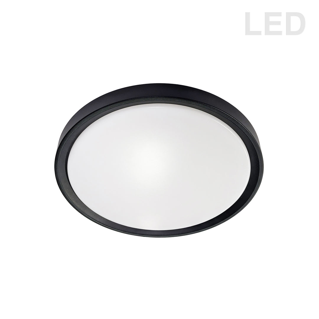 Frida LED Flush Mount in Black - available from The Lighting Shoppe, trusted by Canadian homeowners
