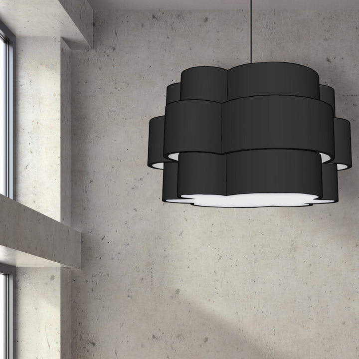 Dainolite Canada - PLX-284C-MB-BK - Four Light Chandelier - Phlox - Black
