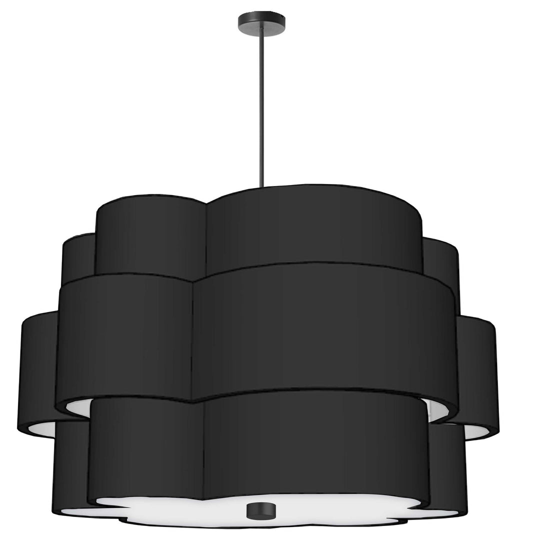 Phlox Four Light Chandelier in Black - available from The Lighting Shoppe, trusted by Canadian homeowners