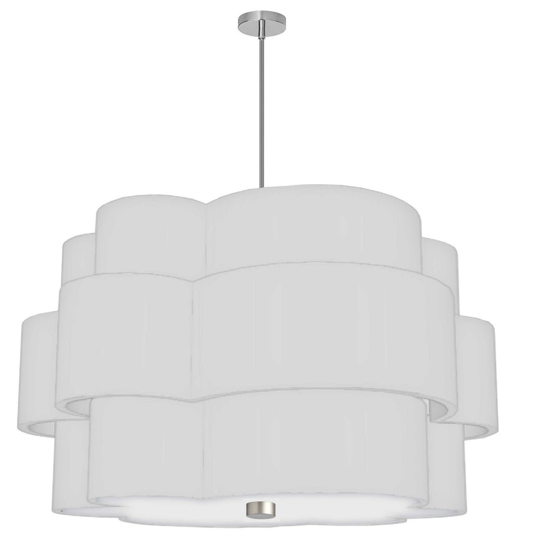 Phlox Four Light Chandelier in White - available from The Lighting Shoppe, trusted by Canadian homeowners
