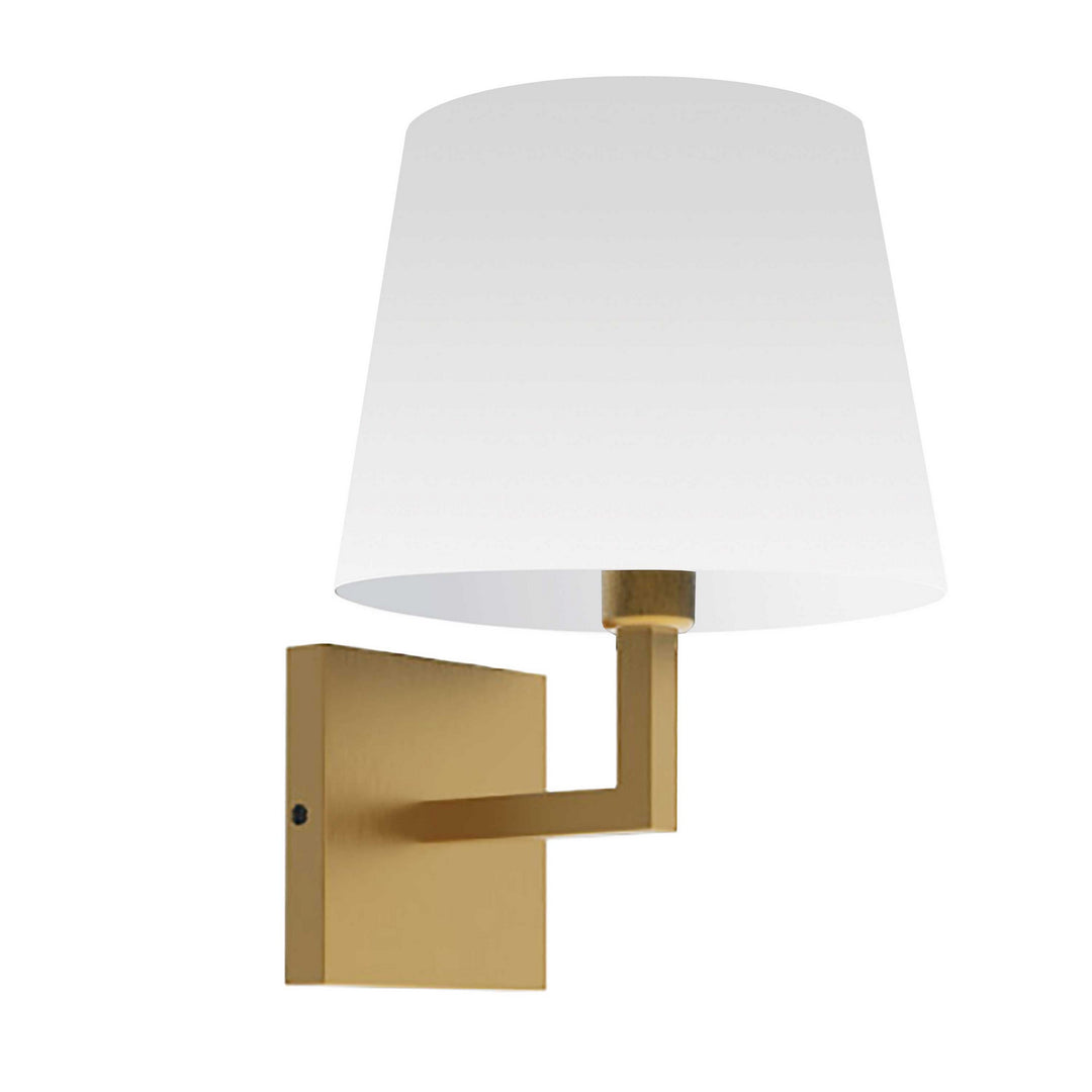 Whitney One Light Wall Sconce in White - available from The Lighting Shoppe, trusted by Canadian homeowners