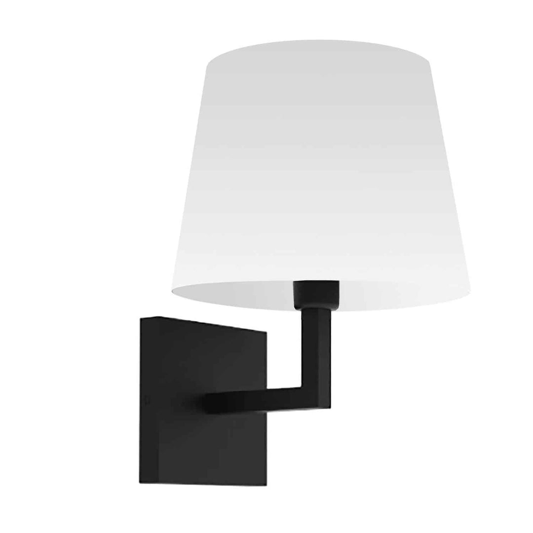 Whitney One Light Wall Sconce in White - available from The Lighting Shoppe, trusted by Canadian homeowners