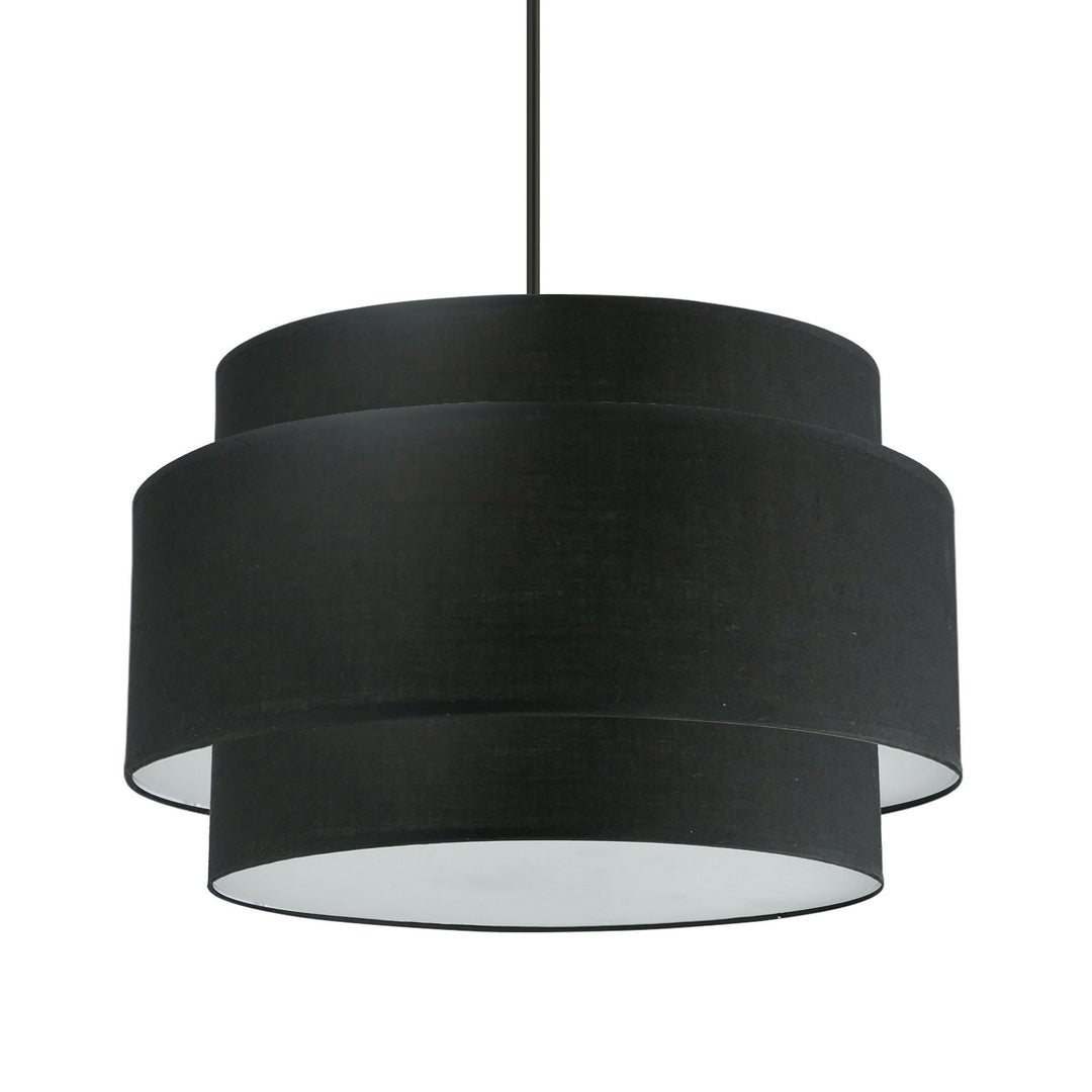 Priya Four Light Chandelier in Black - available from The Lighting Shoppe, trusted by Canadian homeowners