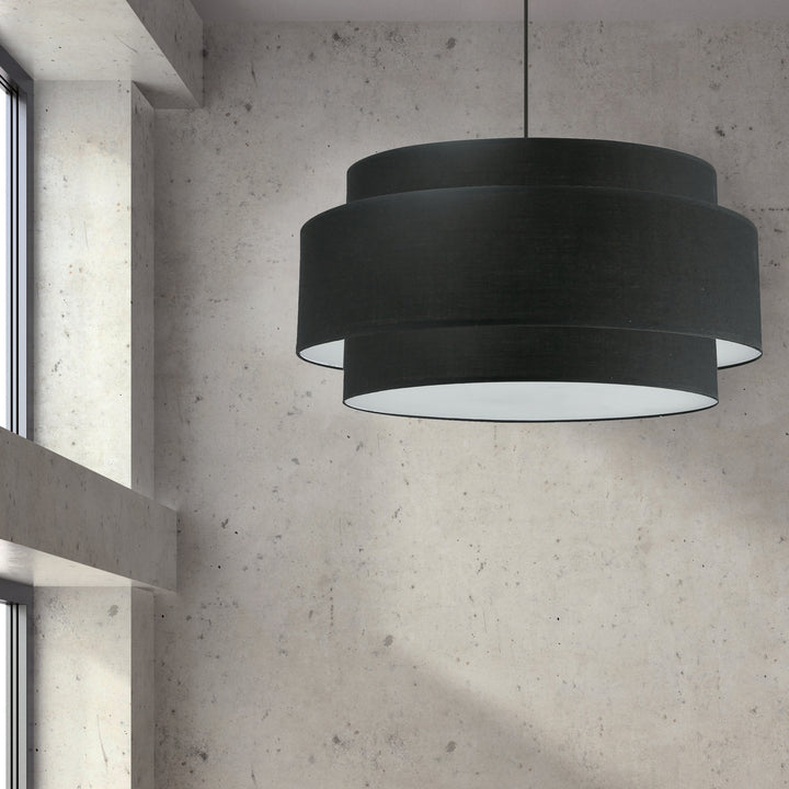 Dainolite Canada - PYA-304C-MB-BK - Four Light Chandelier - Priya - Black