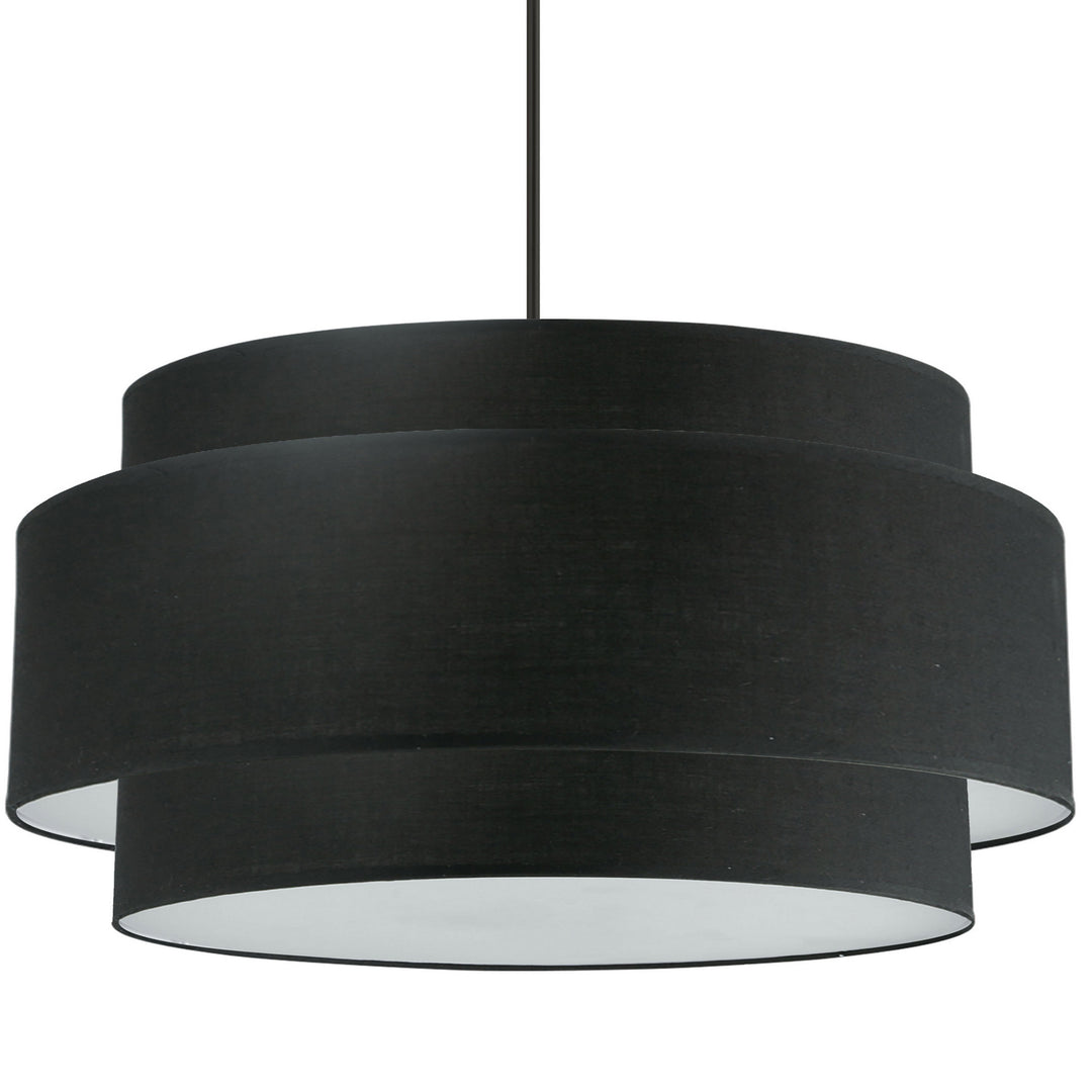 Priya Four Light Chandelier in Black - available from The Lighting Shoppe, trusted by Canadian homeowners