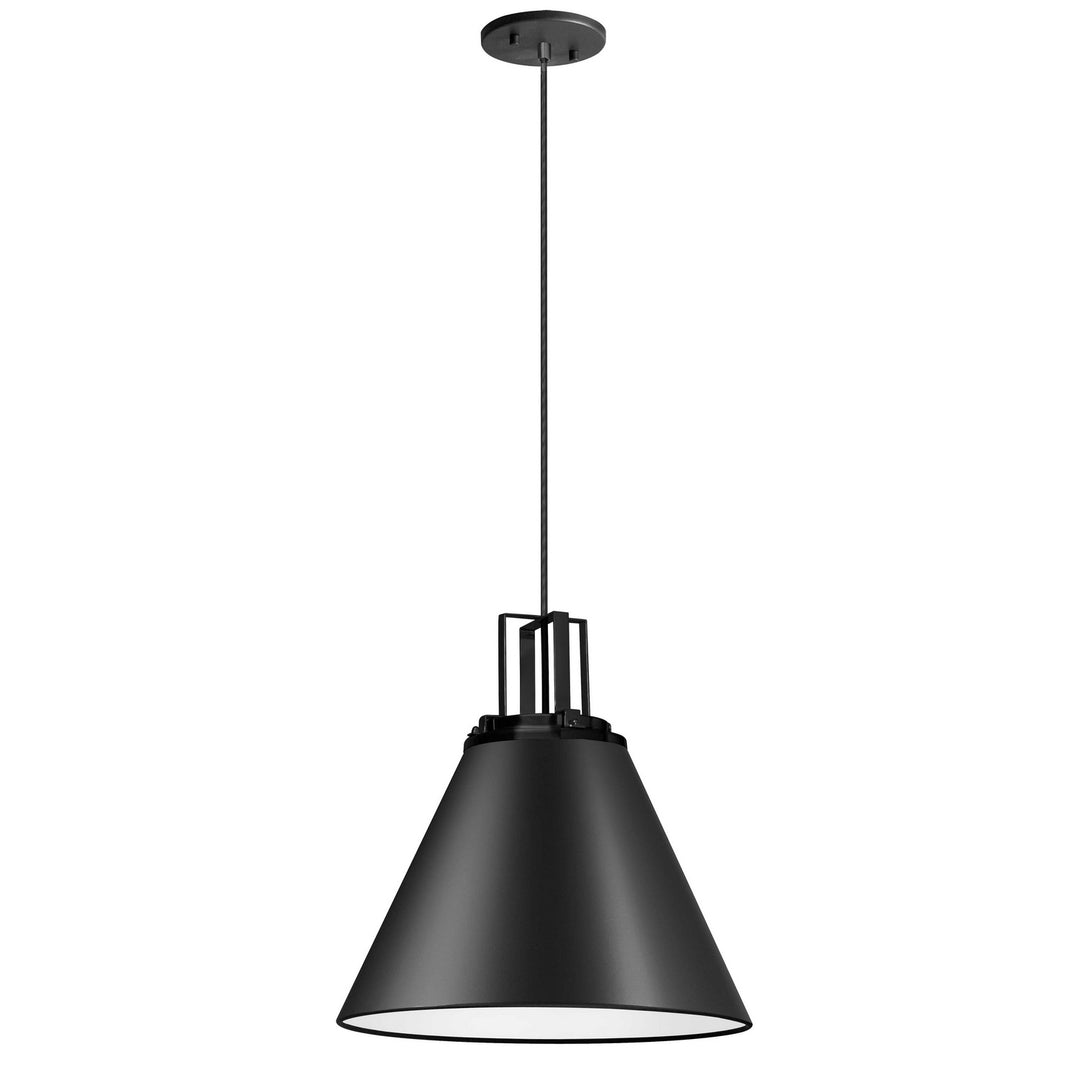 Sonus One Light Pendant in Black - available from The Lighting Shoppe, trusted by Canadian homeowners
