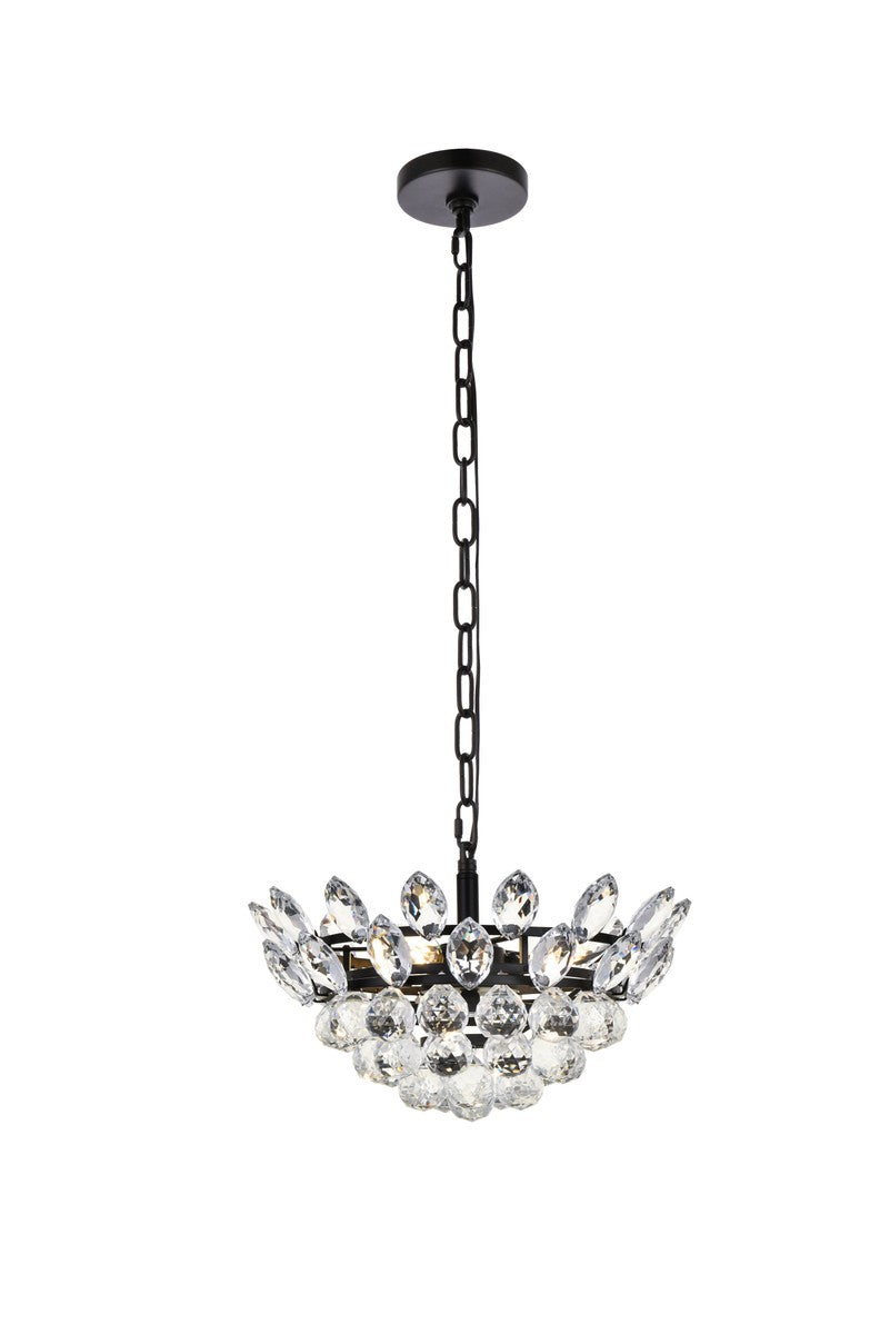 Emilia Three Light Pendant in Black - available from The Lighting Shoppe, trusted by Canadian homeowners