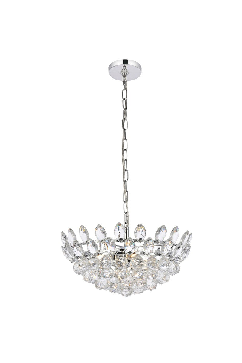 Emilia Five Light Pendant in Chrome - available from The Lighting Shoppe, trusted by Canadian homeowners
