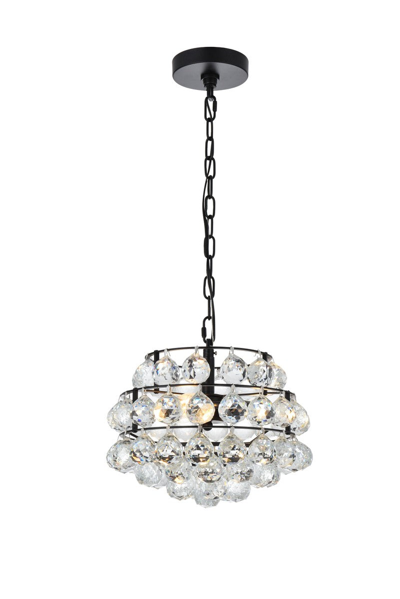 Savannah Three Light Pendant in Black - available from The Lighting Shoppe, trusted by Canadian homeowners