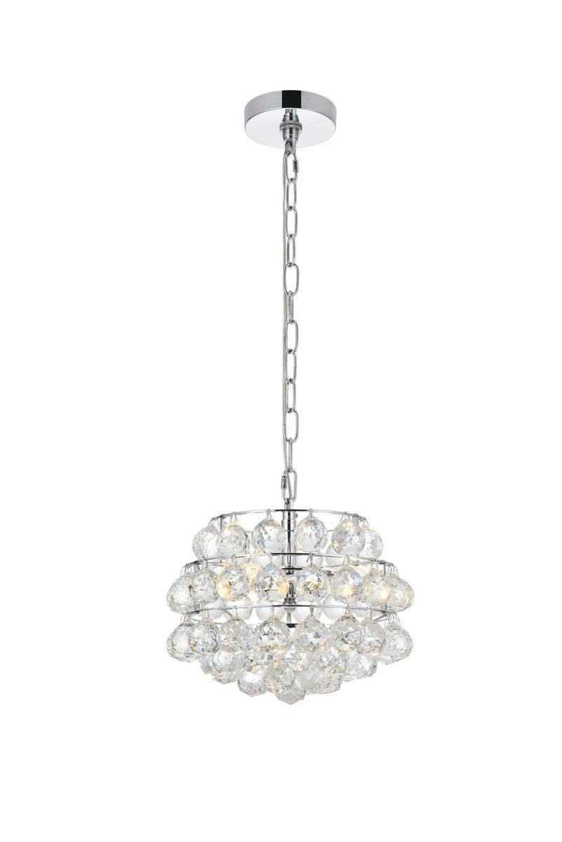 Savannah Three Light Pendant in Chrome - available from The Lighting Shoppe, trusted by Canadian homeowners