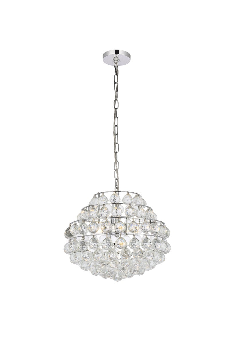 Savannah Three Light Pendant in Chrome - available from The Lighting Shoppe, trusted by Canadian homeowners