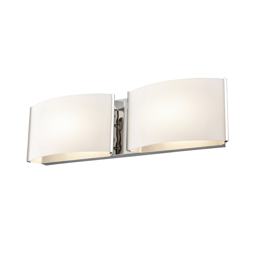 DVI Canada - DVP1796CH-OP - LED Vanity - Vanguard Cct - Chrome w/Half Opal Glass