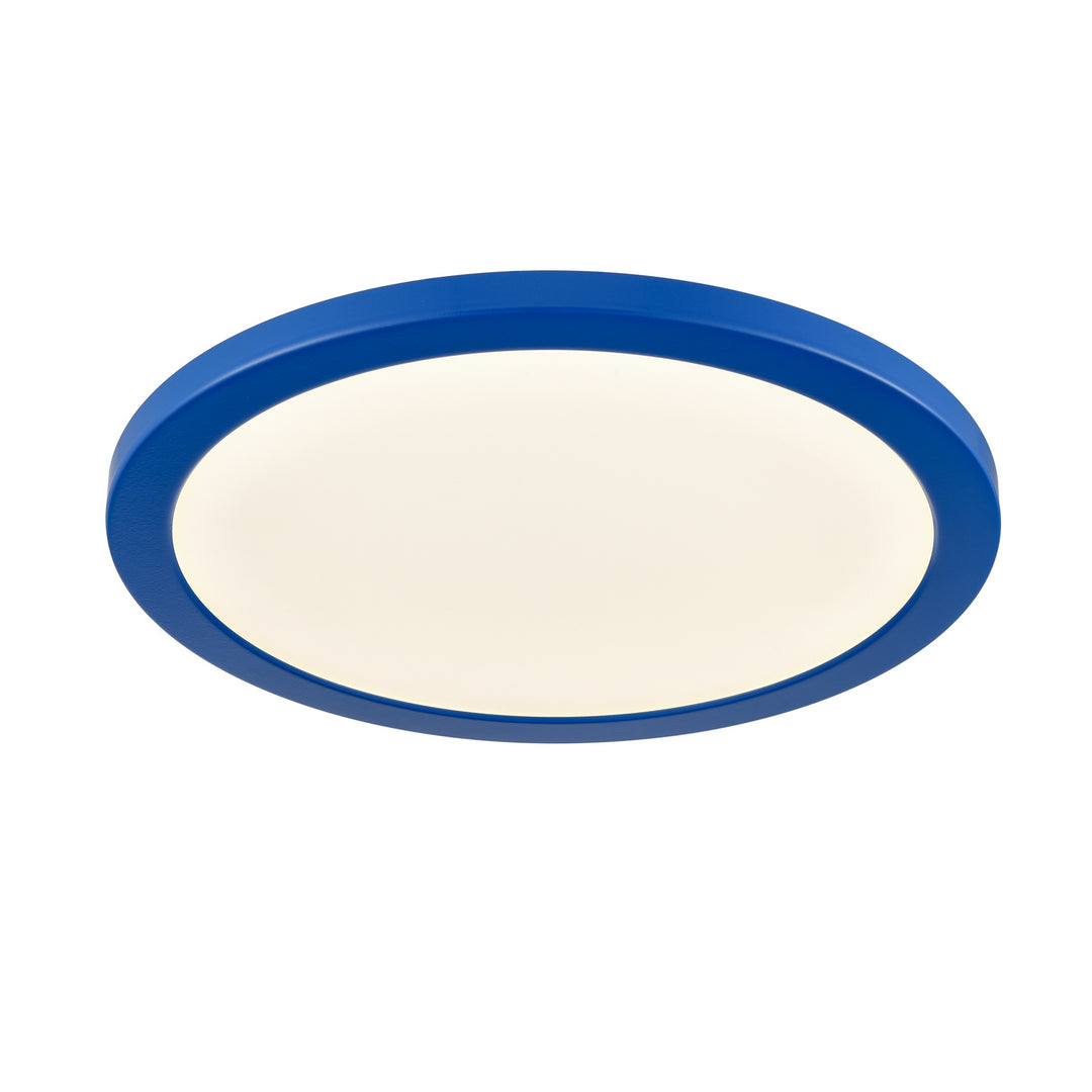 Tempest Cct LED Wall / Flush Mount in Cerulean Blue - available from The Lighting Shoppe, trusted by Canadian homeowners