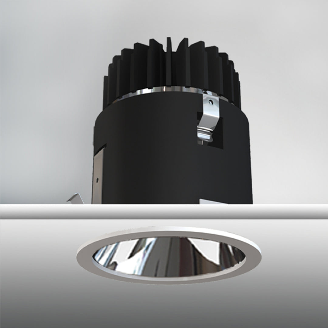 LED Recessed in Chrome - available from The Lighting Shoppe, trusted by Canadian homeowners