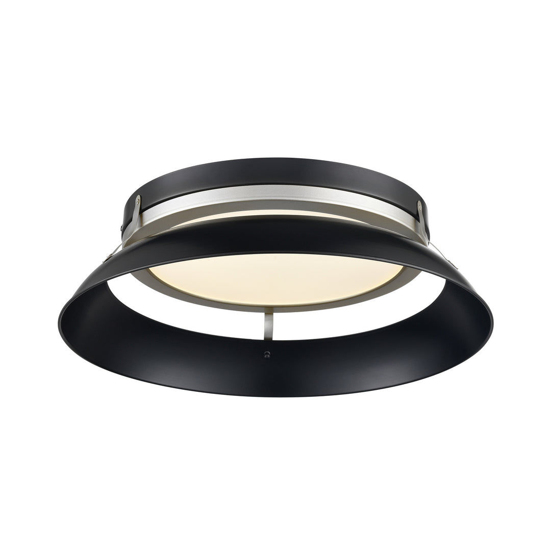 DVI Canada - DVP39538EB+PL-CCT - LED Flush Mount - Alcenon Cct - Ebony And Platinum