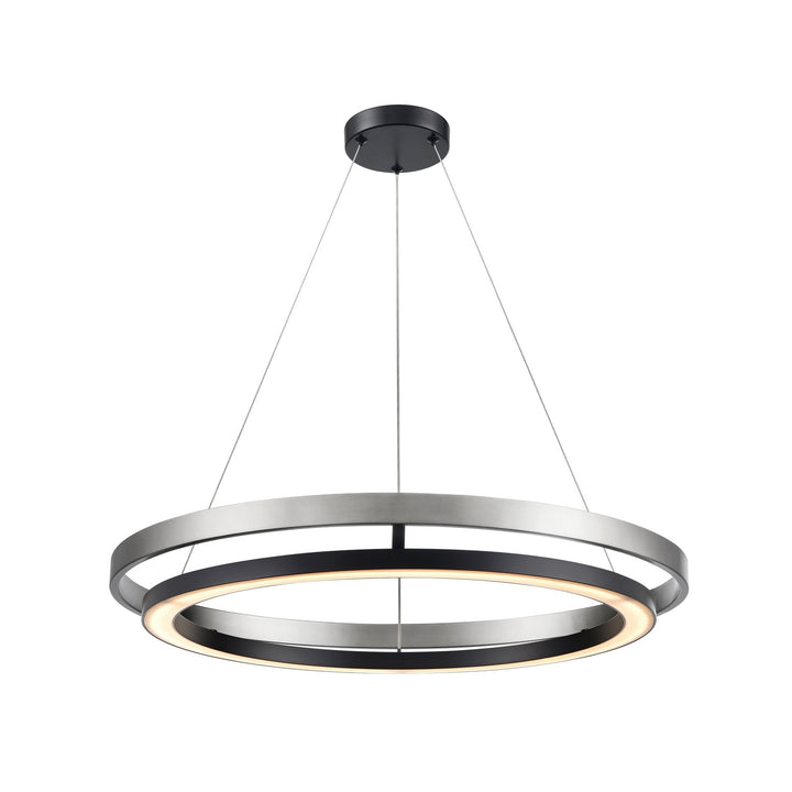 DVI Canada - DVP40848EB+BN-CCT - LED Foyer Pendant - Cybele Cct - Ebony And Ironwood On Metal