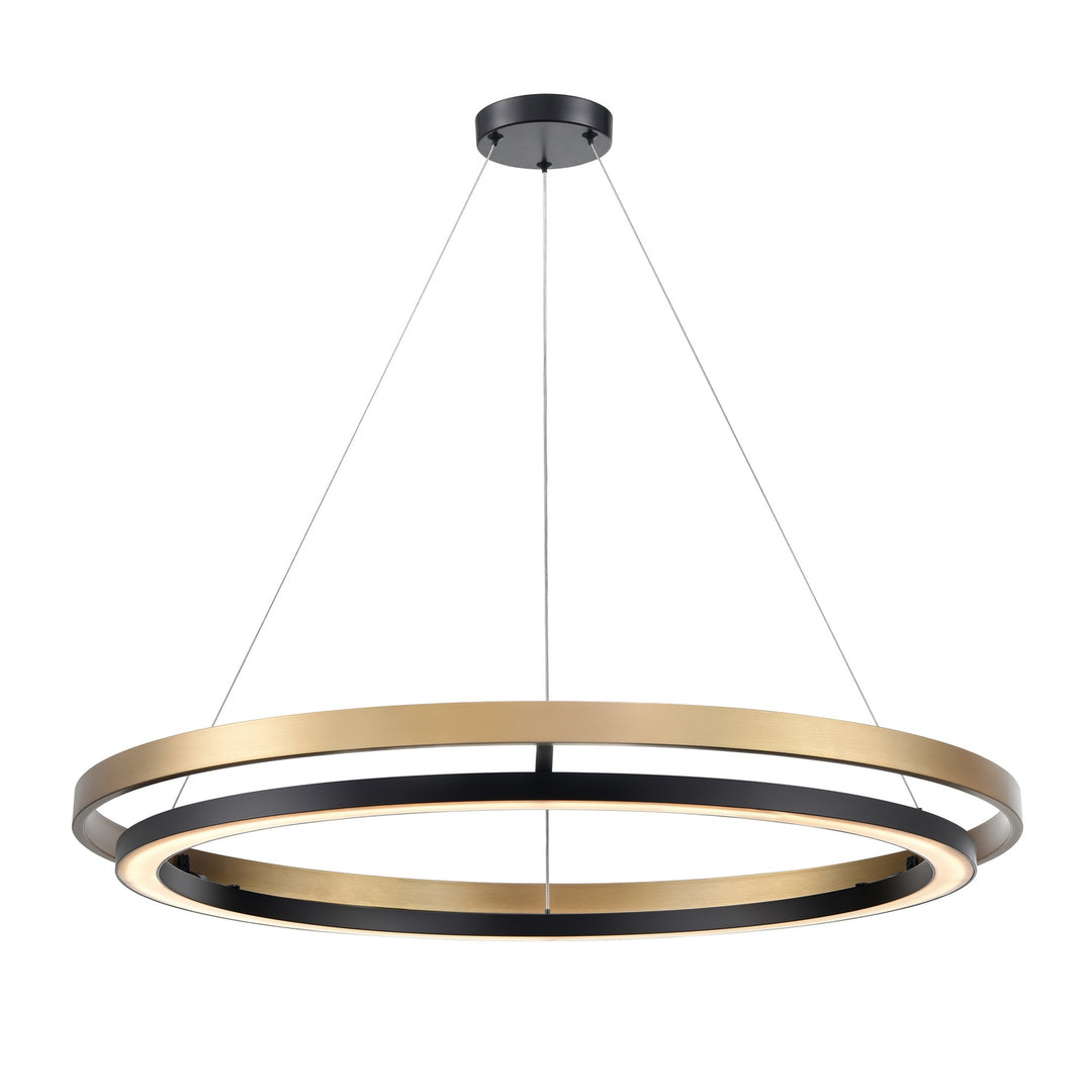 DVI Canada - DVP40849EB+BR-CCT - LED Pendant - Cybele Cct - Brass And Satin Nickel