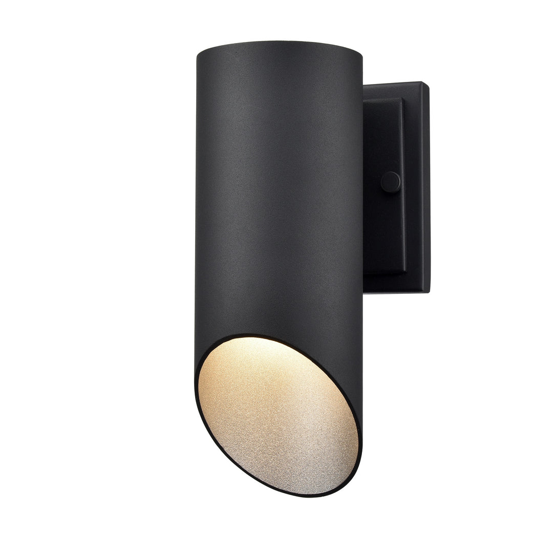 DVI Canada - DVP43070SS+BK - One Light Wall Sconce - Brecon Outdoor - Stainless Steel And Black