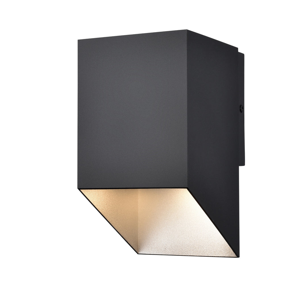 DVI Canada - DVP43080SS+BK - One Light Wall Sconce - Brecon Outdoor - Stainless Steel And Black