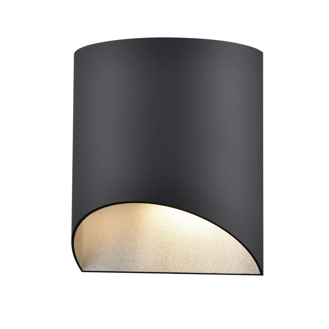 DVI Canada - DVP43090SS+BK - One Light Wall Sconce - Brecon Outdoor - Stainless Steel And Black