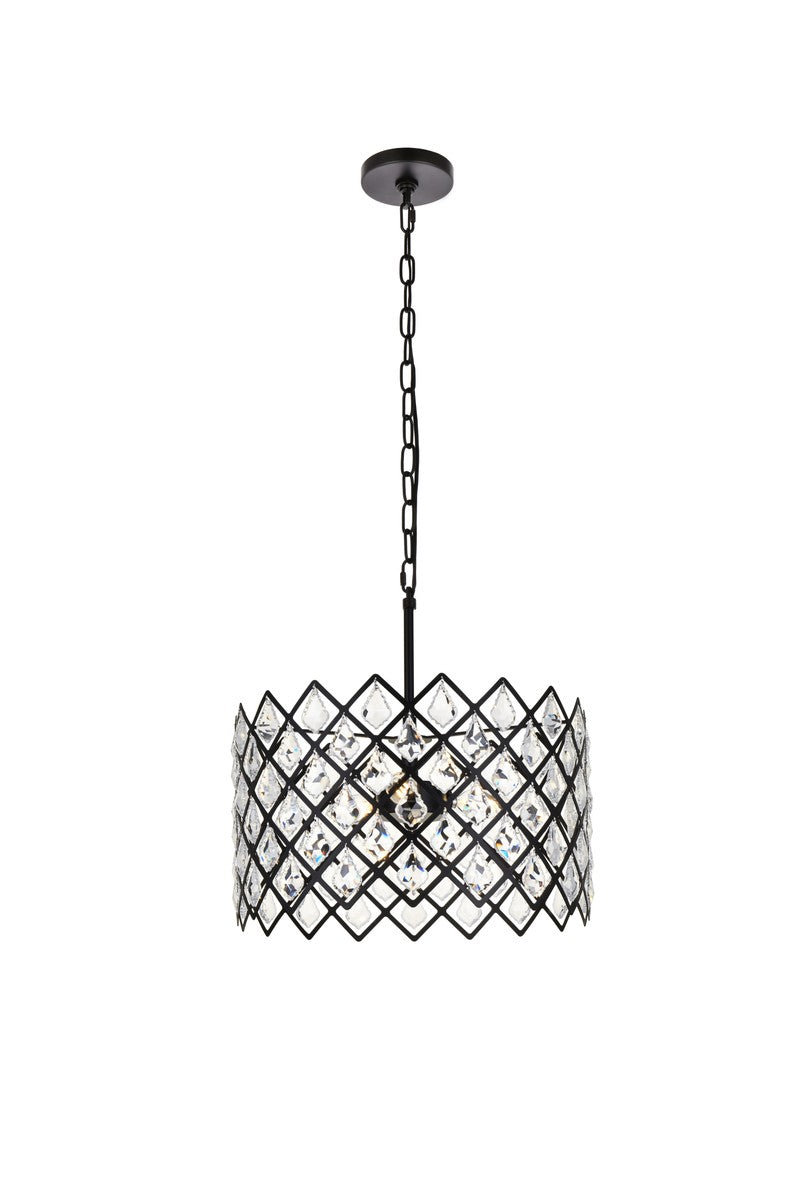 Lyla Three Light Pendant in Black - available from The Lighting Shoppe, trusted by Canadian homeowners