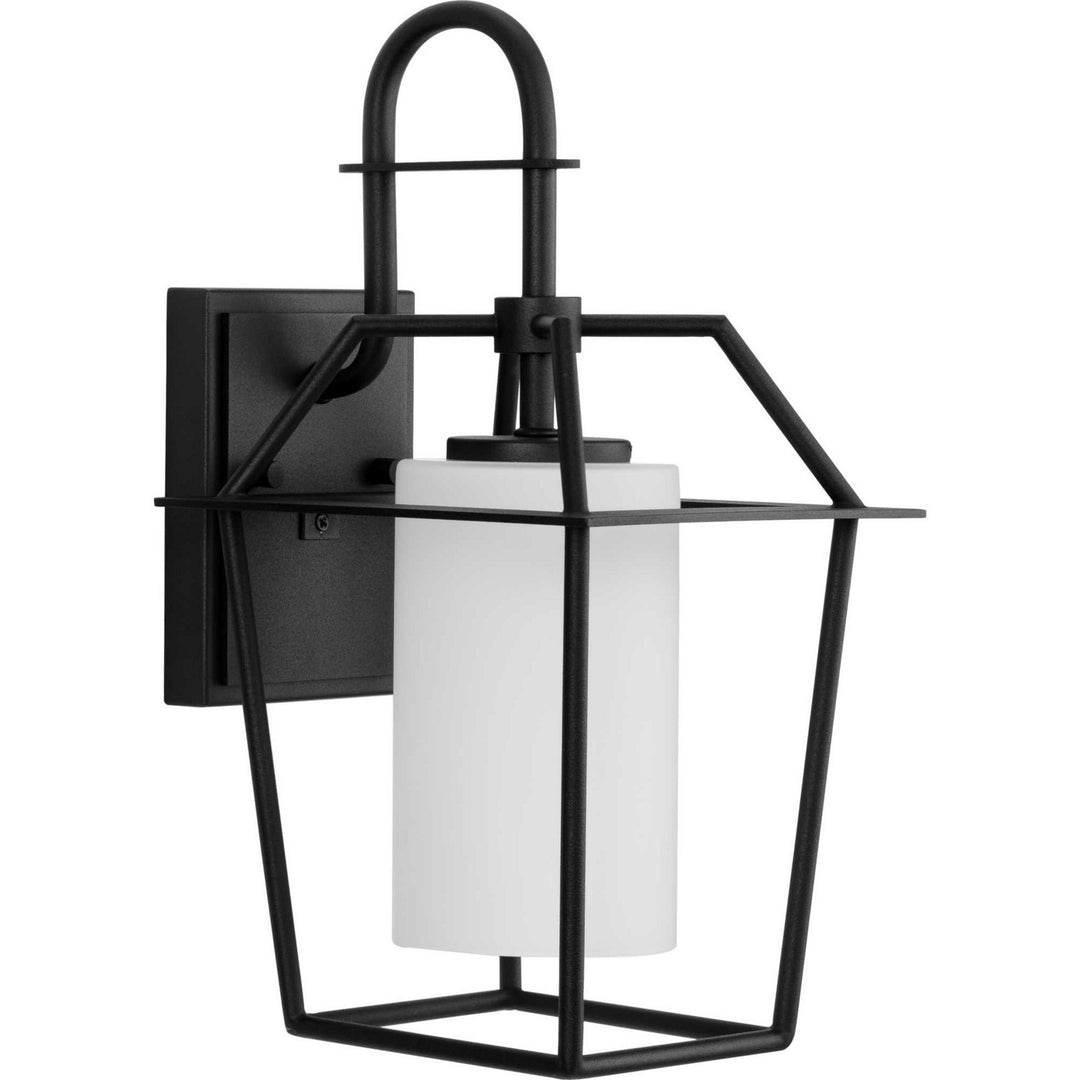 Chilton One Light Outdoor Wall Lantern in Black - available from The Lighting Shoppe, trusted by Canadian homeowners