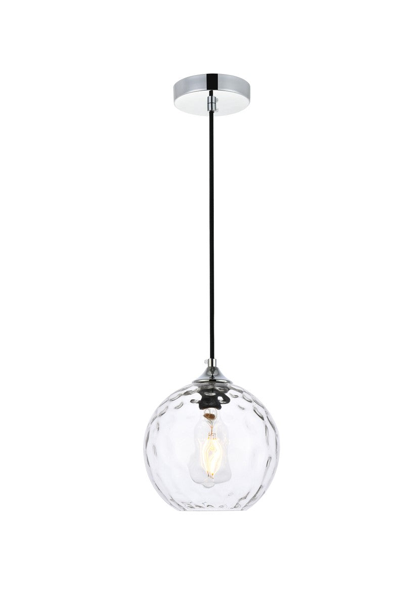 Cashel One Light Pendant in Chrome - available from The Lighting Shoppe, trusted by Canadian homeowners