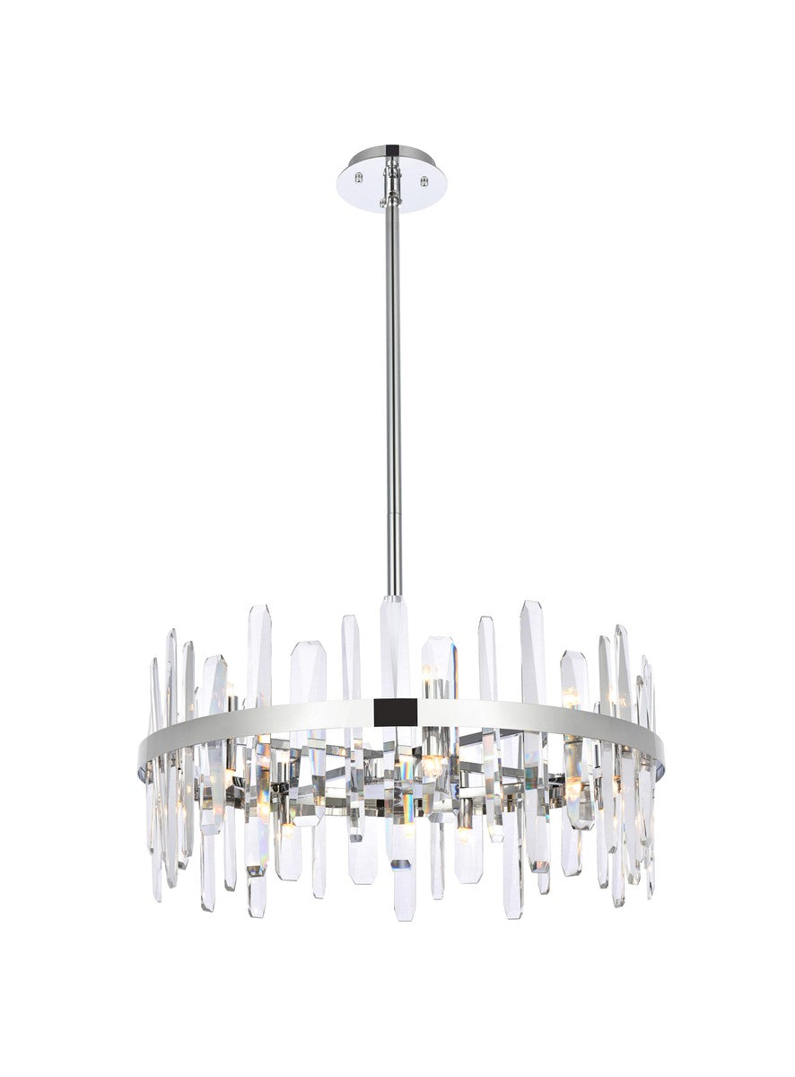 Serena 14 Light Pendant in Chrome - available from The Lighting Shoppe, trusted by Canadian homeowners