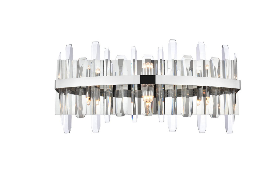 Serena Six Light Bath Sconce in Chrome - available from The Lighting Shoppe, trusted by Canadian homeowners