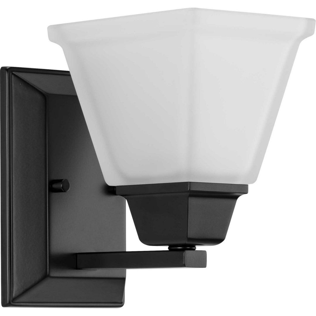 Clifton Heights One Light Bath Vanity in Matte Black - available from The Lighting Shoppe, trusted by Canadian homeowners