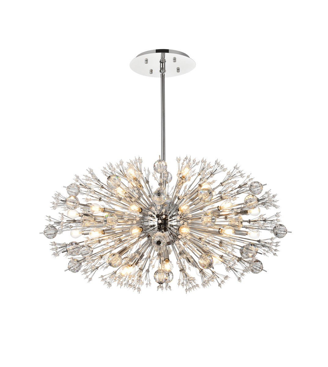 Vera 38 Light Pendant in Chrome - available from The Lighting Shoppe, trusted by Canadian homeowners
