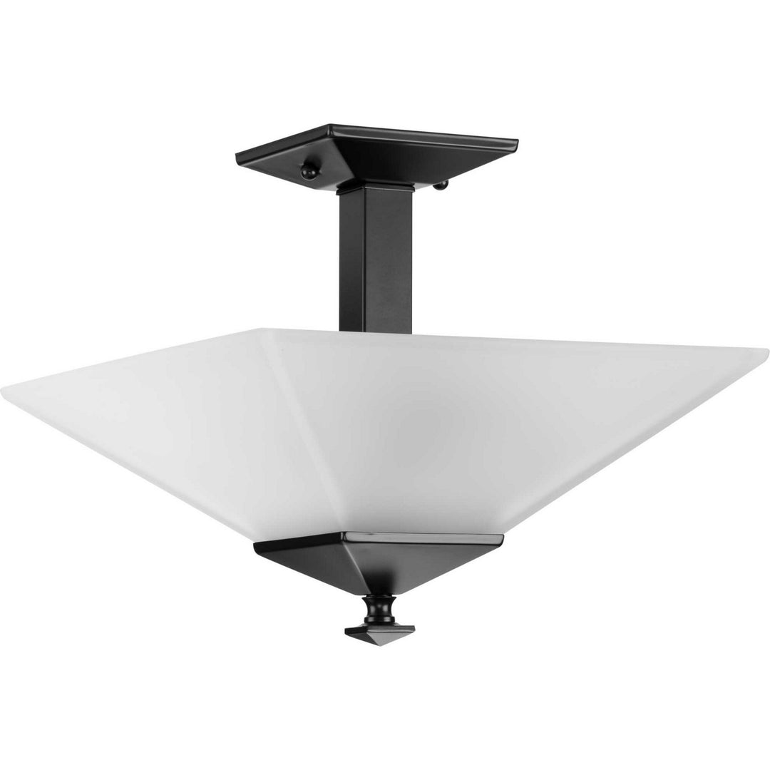 Progress Canada - P350107-31M - Two Light Semi-Flush Mount - Clifton Heights - Matte Black