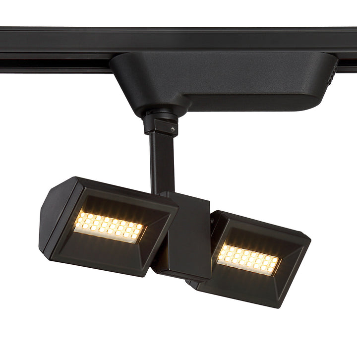 Eurofase Canada - 29672-028 - TRACKHEAD,LED,2LT,10W,BLACK - Black