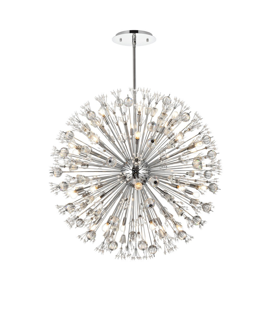 Vera 32 Light Pendant in Chrome - available from The Lighting Shoppe, trusted by Canadian homeowners