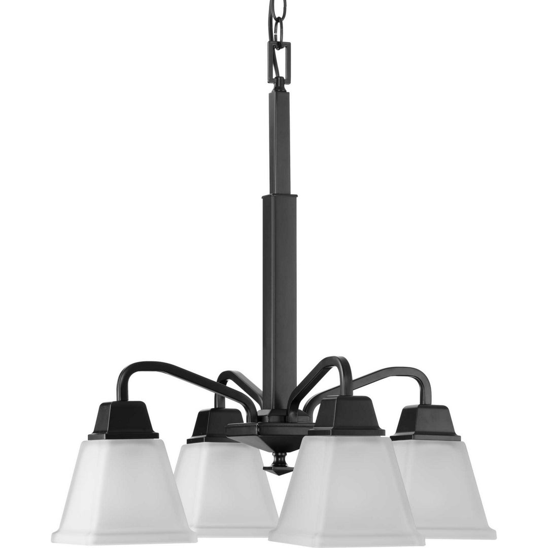 Progress Canada - P400118-31M - Four Light Chandelier - Clifton Heights - Matte Black