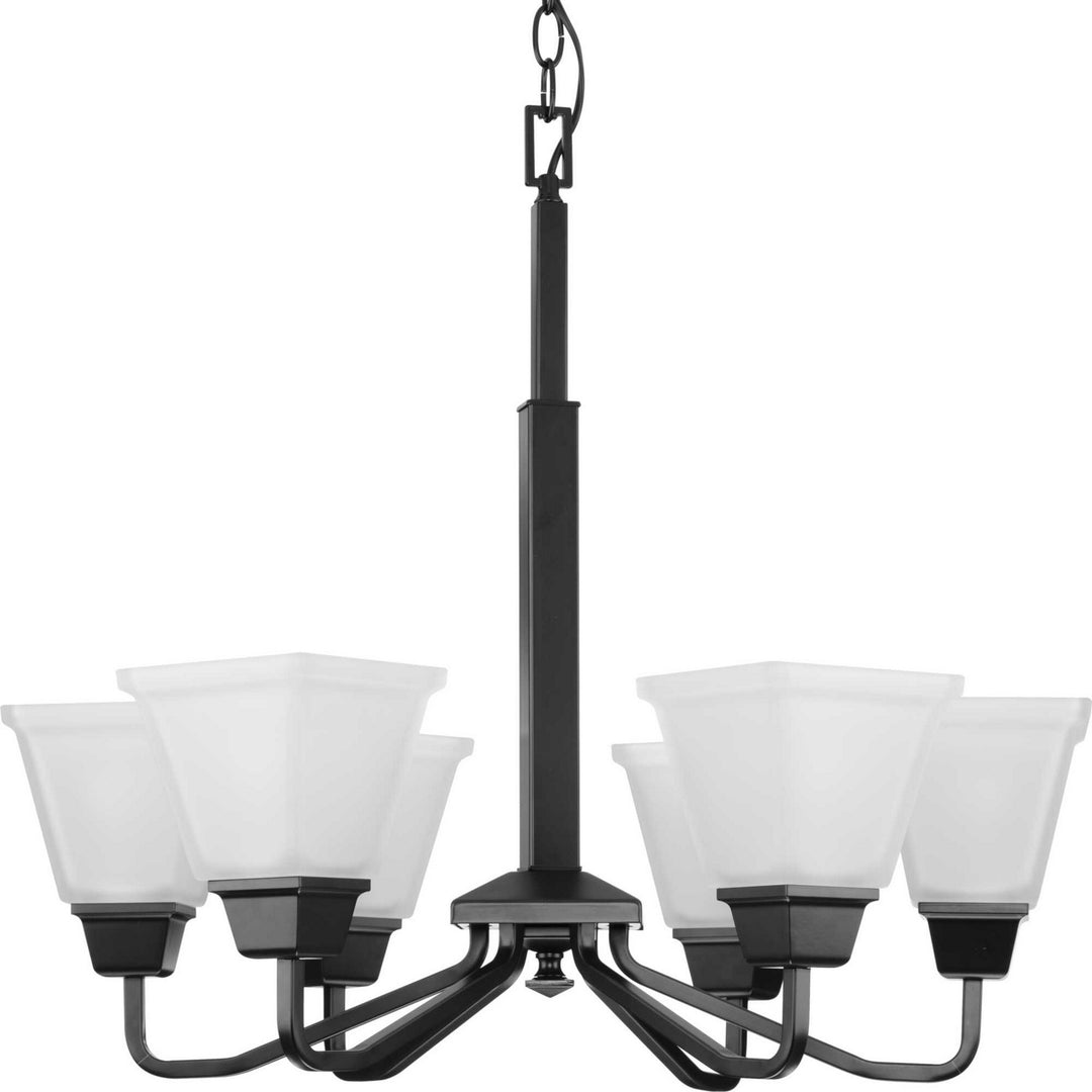 Progress Canada - P400119-31M - Six Light Chandelier - Clifton Heights - Matte Black