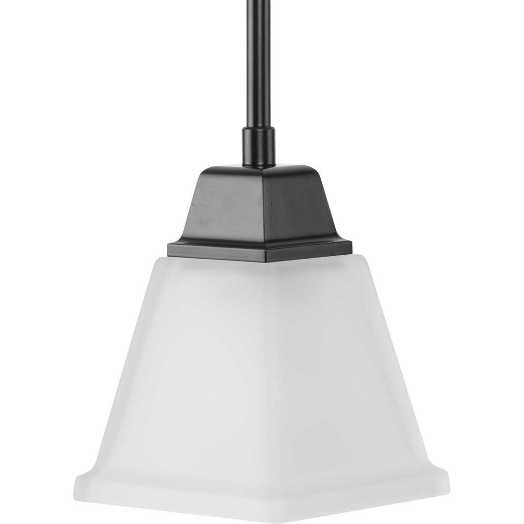 Clifton Heights One Light Pendant in Matte Black - available from The Lighting Shoppe, trusted by Canadian homeowners