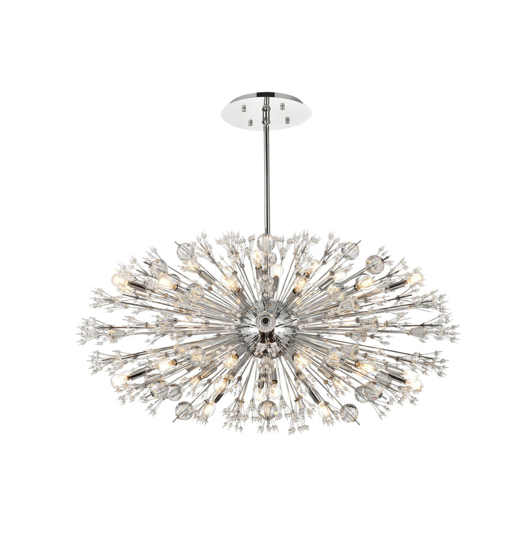 Vera 38 Light Pendant in Chrome - available from The Lighting Shoppe, trusted by Canadian homeowners