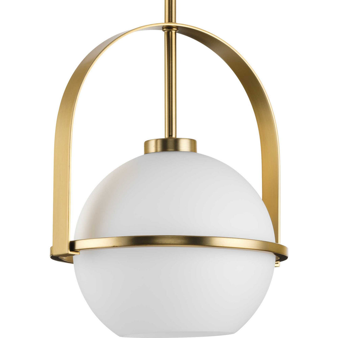 Delayne One Light Pendant in Brushed Bronze - available from The Lighting Shoppe, trusted by Canadian homeowners