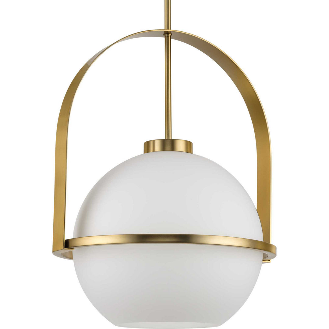 Delayne One Light Pendant in Brushed Bronze - available from The Lighting Shoppe, trusted by Canadian homeowners