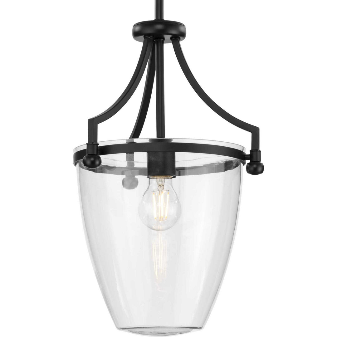 Parkhurst One Light Pendant in Matte Black - available from The Lighting Shoppe, trusted by Canadian homeowners