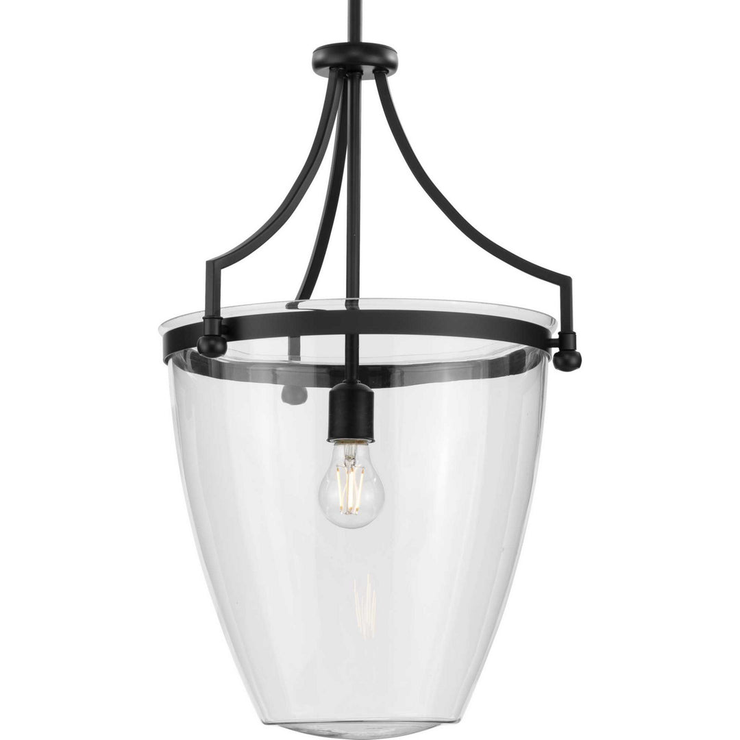 Parkhurst One Light Pendant in Matte Black - available from The Lighting Shoppe, trusted by Canadian homeowners