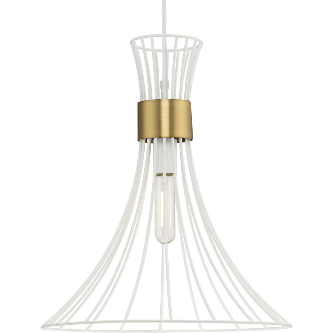 Progress Canada - P500365-028 - One Light Pendant - Lorin - Satin White