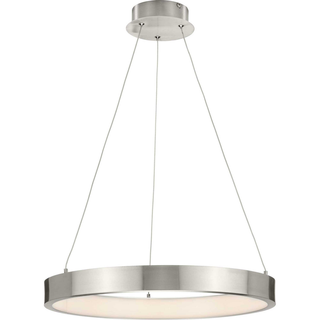 Inverse LED LED Pendant in Brushed Nickel - available from The Lighting Shoppe, trusted by Canadian homeowners