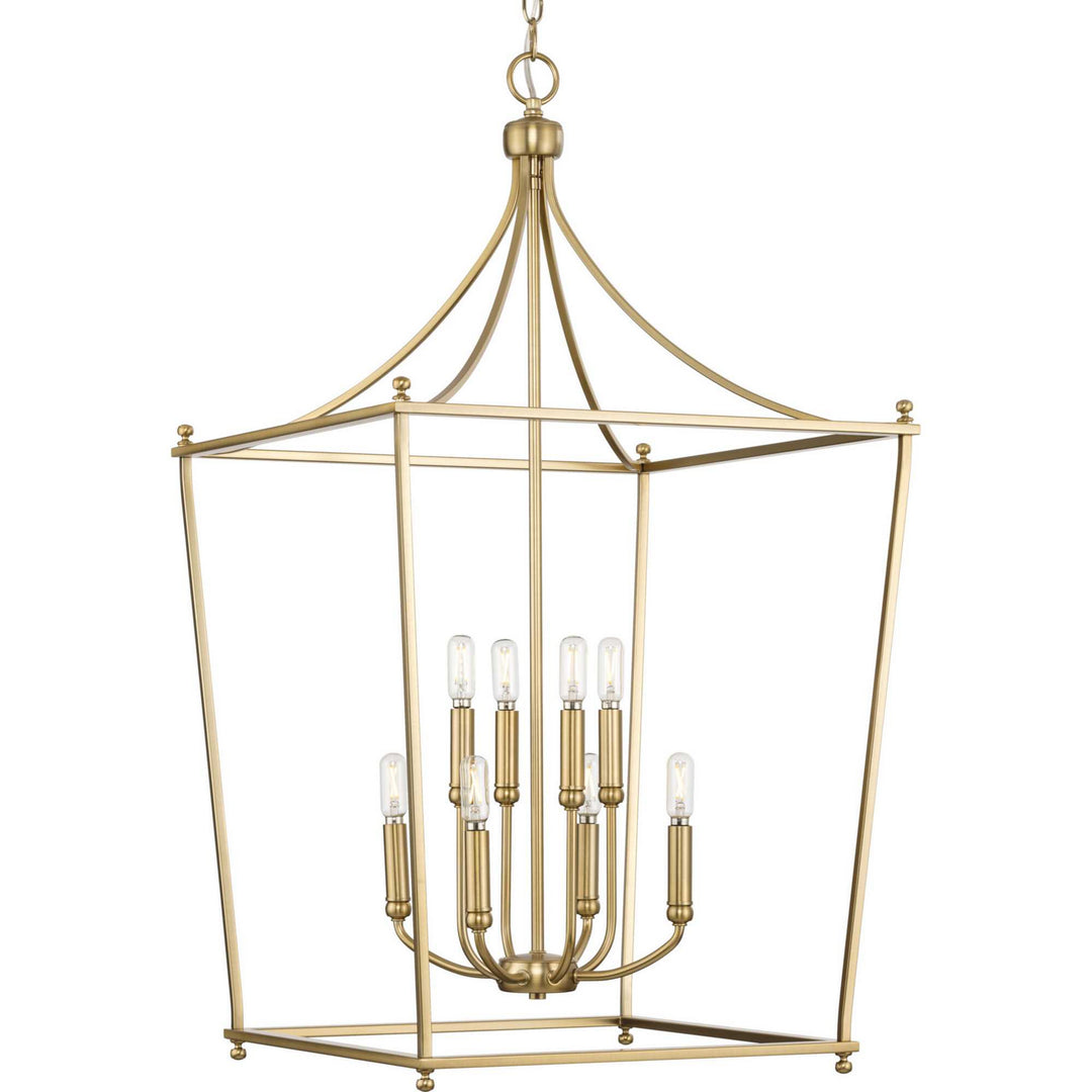 Progress Canada - P500371-109 - Eight Light Foyer Chandelier - Parkhurst - Brushed Bronze