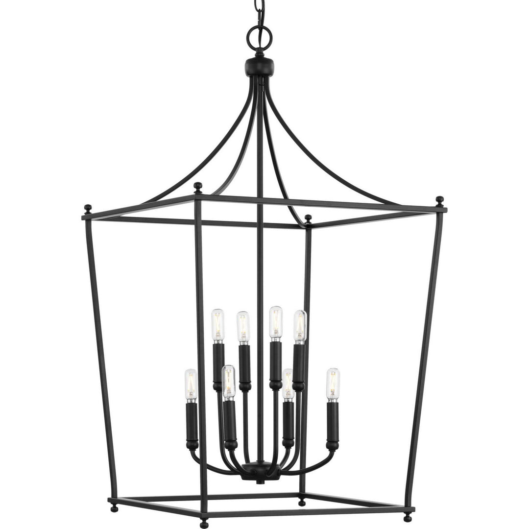 Progress Canada - P500371-31M - Eight Light Foyer Chandelier - Parkhurst - Matte Black