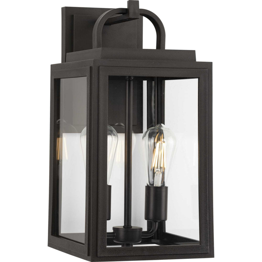 Grandbury Two Light Outdoor Wall Lantern in Antique Bronze - available from The Lighting Shoppe, trusted by Canadian homeowners
