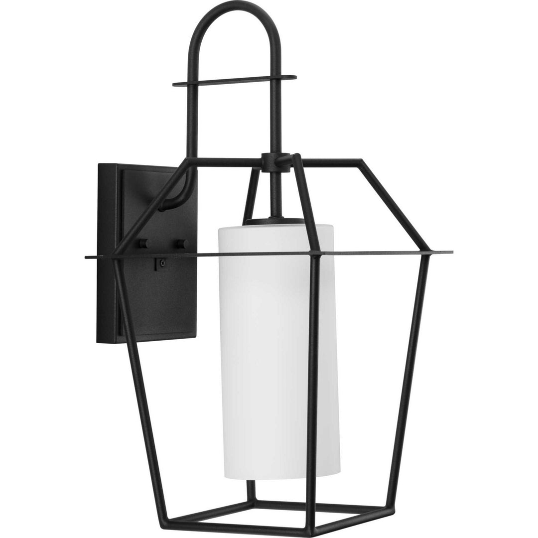 Chilton One Light Outdoor Wall Lantern in Black - available from The Lighting Shoppe, trusted by Canadian homeowners