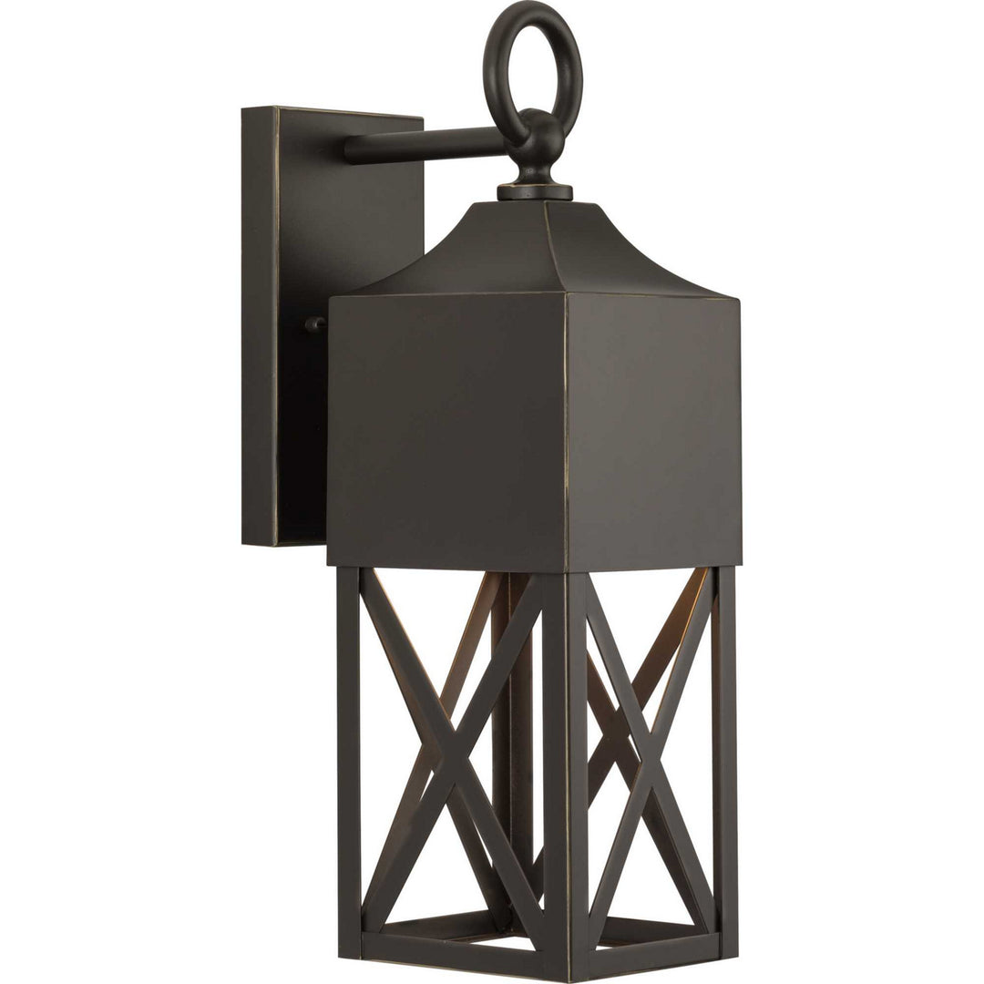 Birkdale One Light Outdoor Wall Lantern in Antique Bronze - available from The Lighting Shoppe, trusted by Canadian homeowners